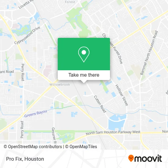 Pro Fix map