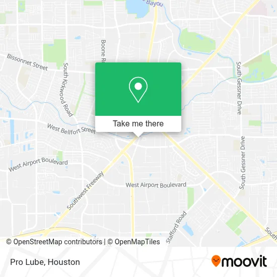 Pro Lube map