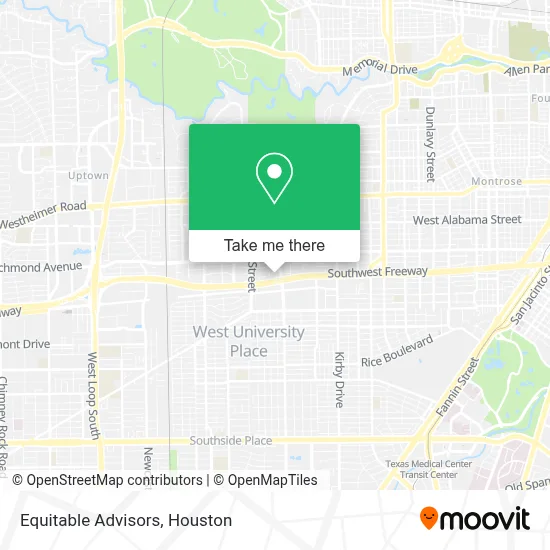 Equitable Advisors map