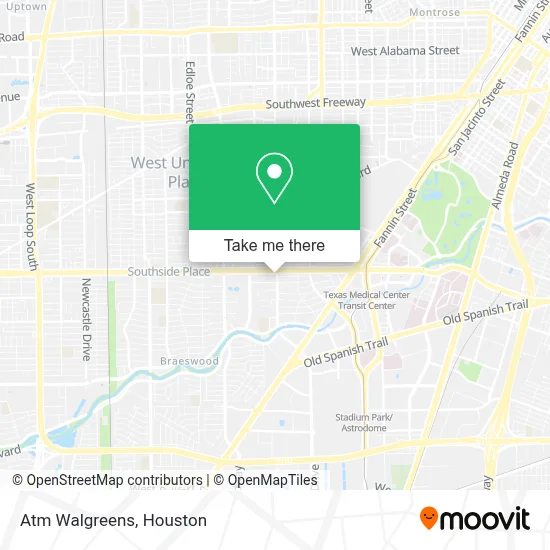 Atm Walgreens map