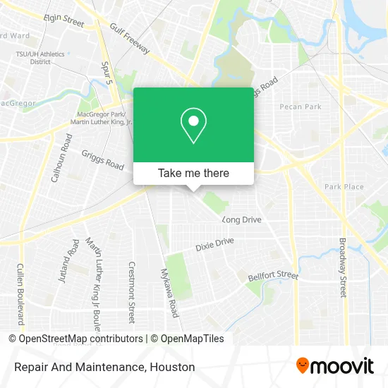 Repair And Maintenance map