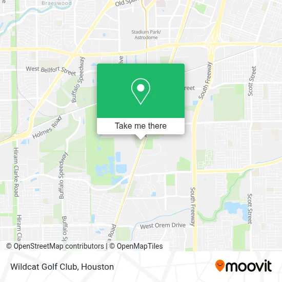 Wildcat Golf Club map