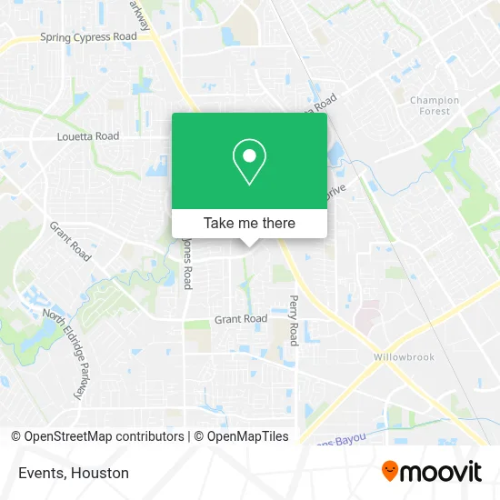 Events map