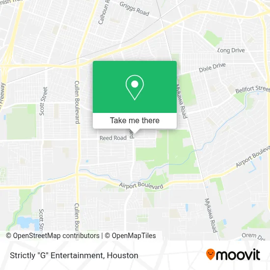 Strictly "G" Entertainment map