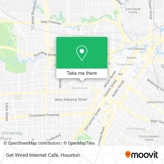 Get Wired Internet Cafe map