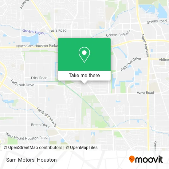 Sam Motors map