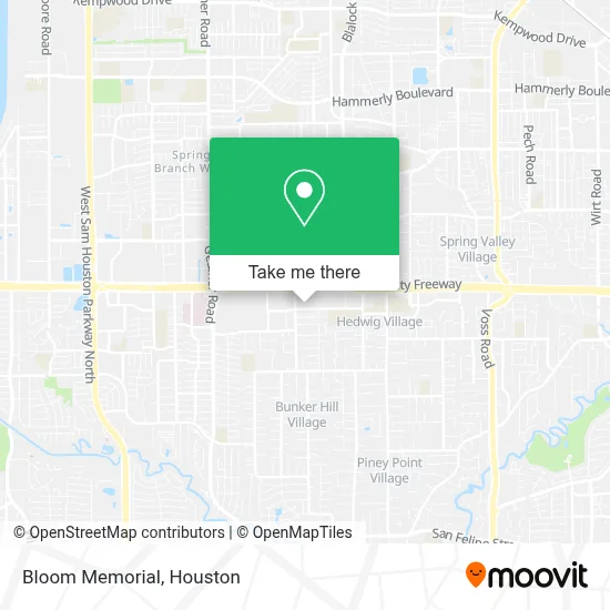 Bloom Memorial map
