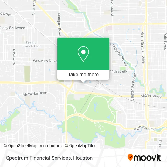 Spectrum Financial Services map