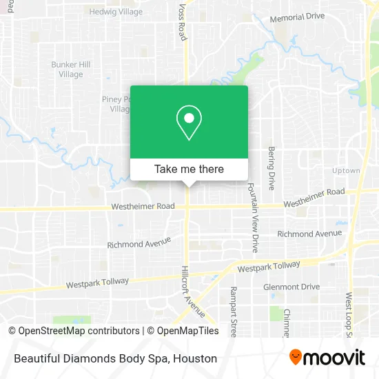 Beautiful Diamonds Body Spa map