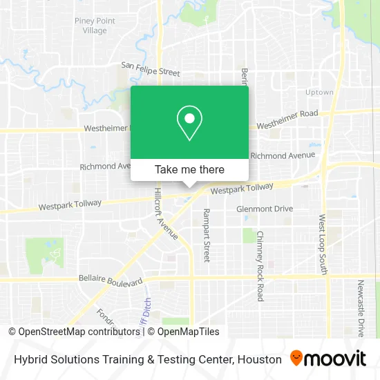 Hybrid Solutions Training & Testing Center map