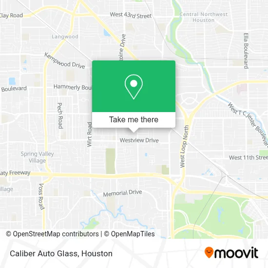 Caliber Auto Glass map