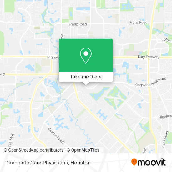 Complete Care Physicians map
