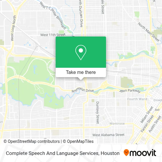 Complete Speech And Language Services map