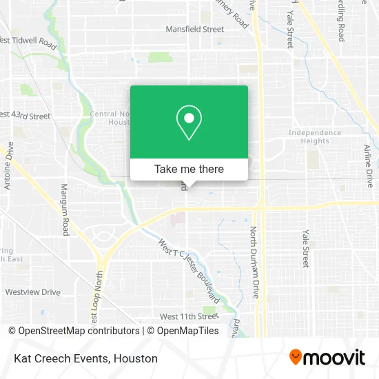 Kat Creech Events map