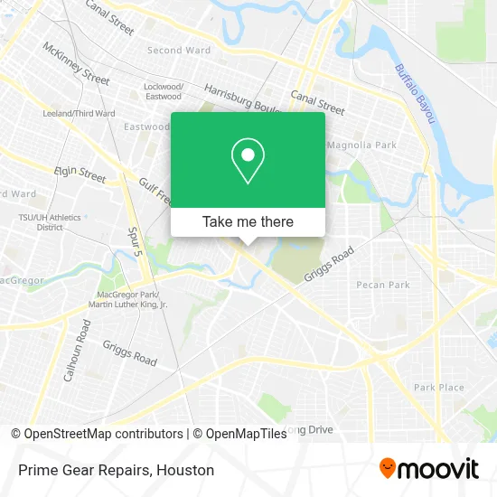 Prime Gear Repairs map