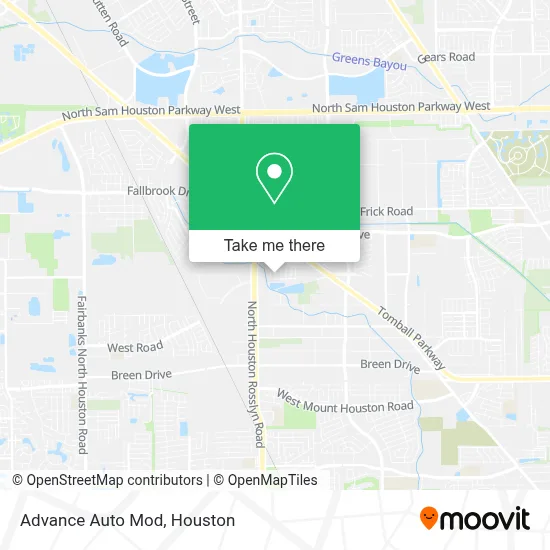 Advance Auto Mod map