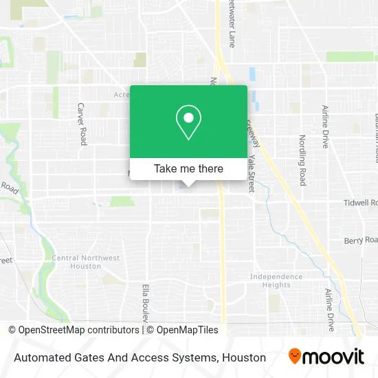 Automated Gates And Access Systems map
