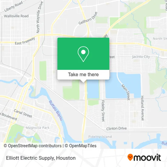 Elliott Electric Supply map