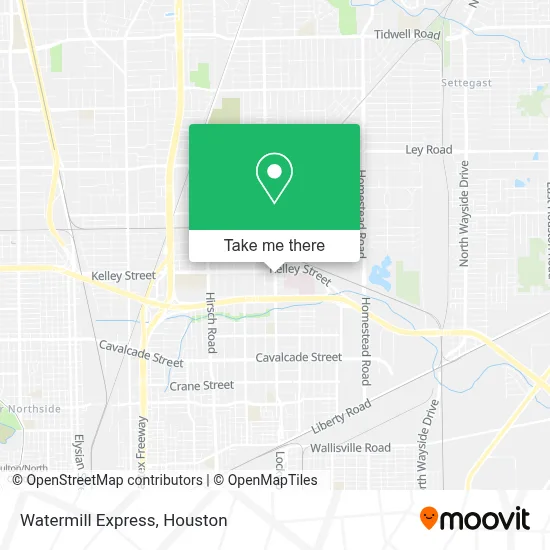 Watermill Express map