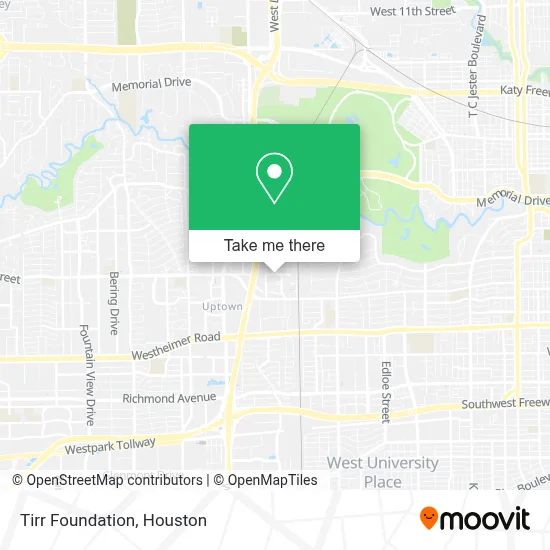 Tirr Foundation map
