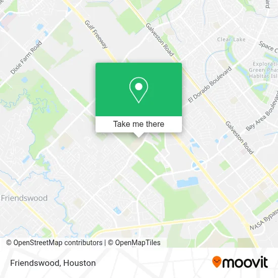 Friendswood map