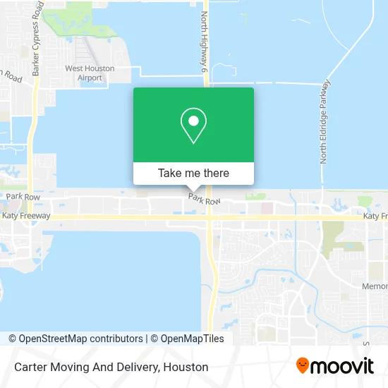 Carter Moving And Delivery map