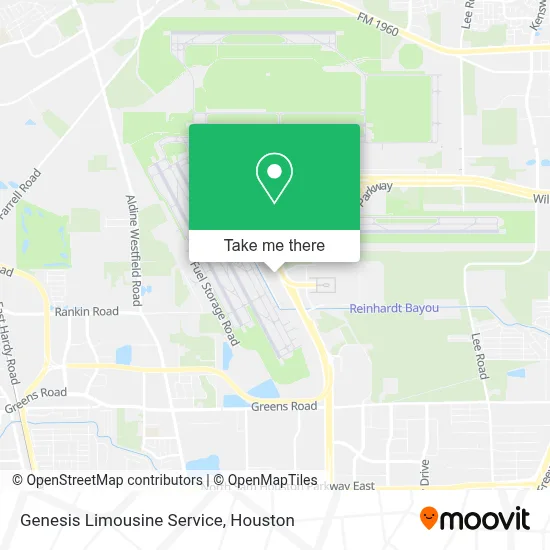 Genesis Limousine Service map