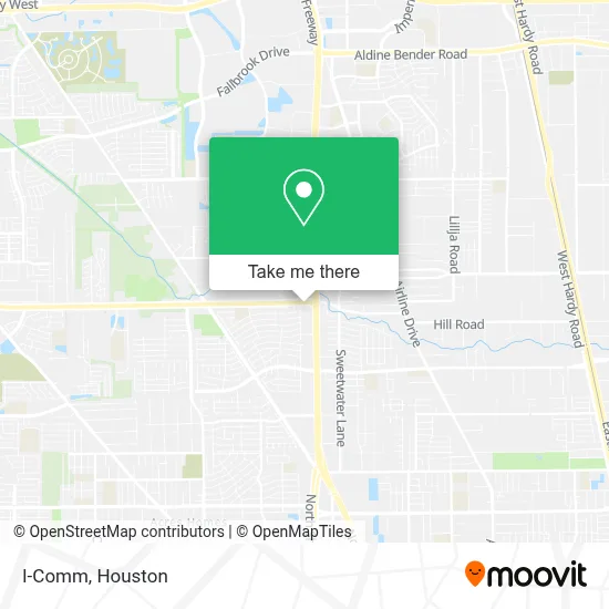 I-Comm map