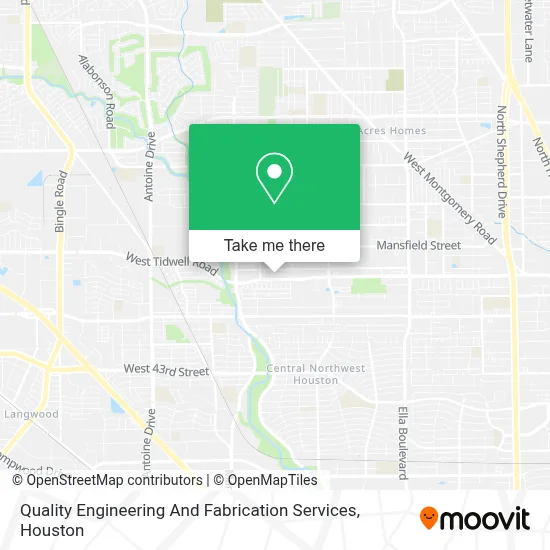 Quality Engineering And Fabrication Services map
