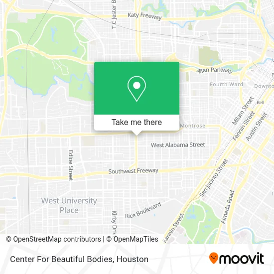 Center For Beautiful Bodies map
