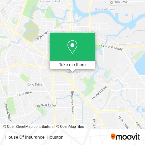 House Of Insurance map