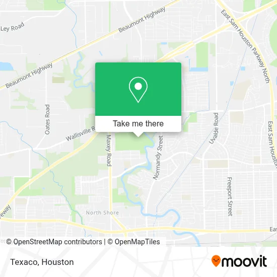 Texaco map