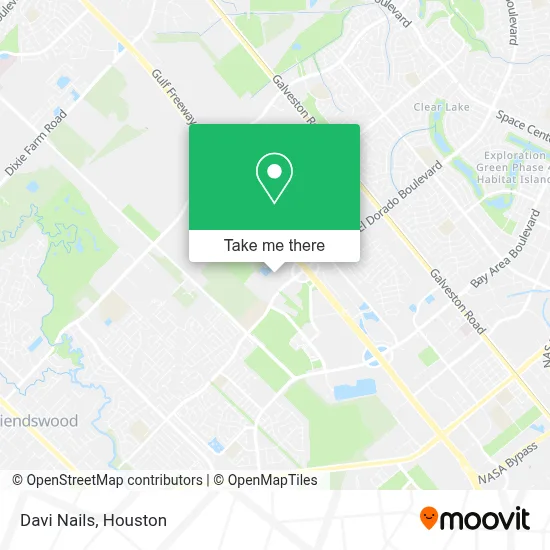 Davi Nails map