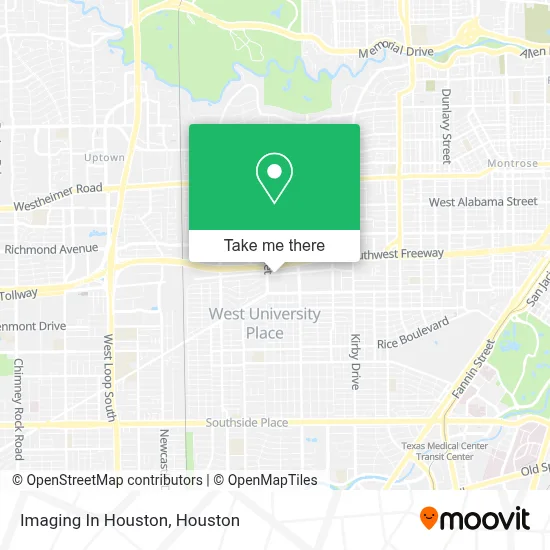Imaging In Houston map
