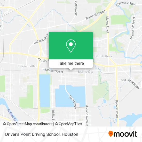 Driver's Point Driving School map