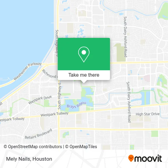 Mely Nails map