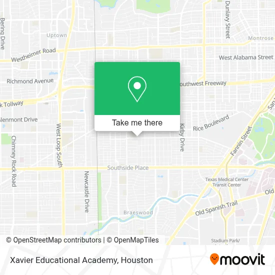 Xavier Educational Academy map