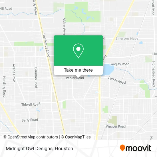 Midnight Owl Designs map