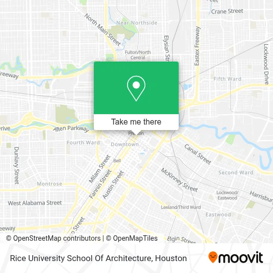 Rice University School Of Architecture map
