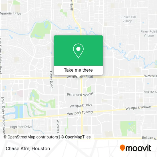 Chase Atm map