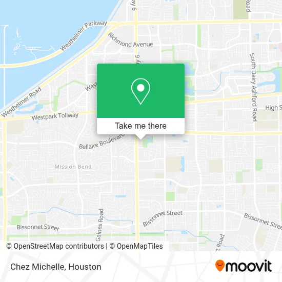 Chez Michelle map