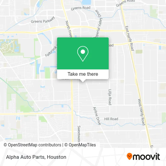 Alpha Auto Parts map