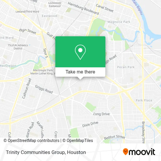 Trinity Communities Group map