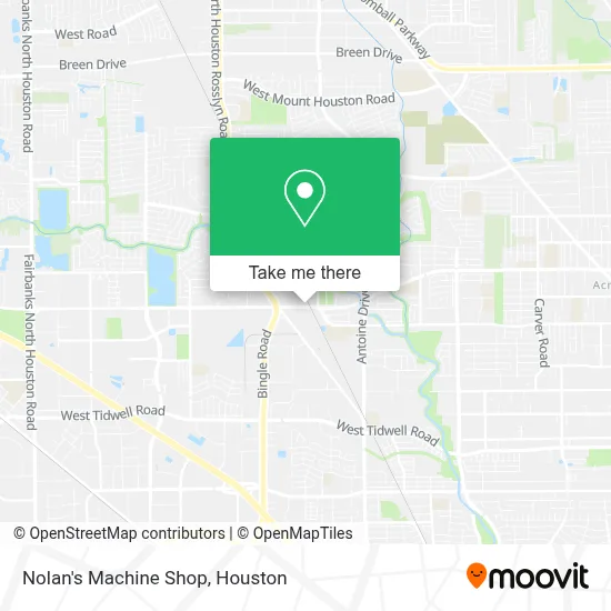 Nolan's Machine Shop map