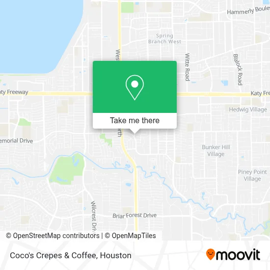 Coco's Crepes & Coffee map