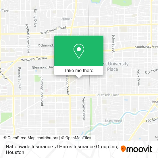 Nationwide Insurance: J Harris Insurance Group Inc map