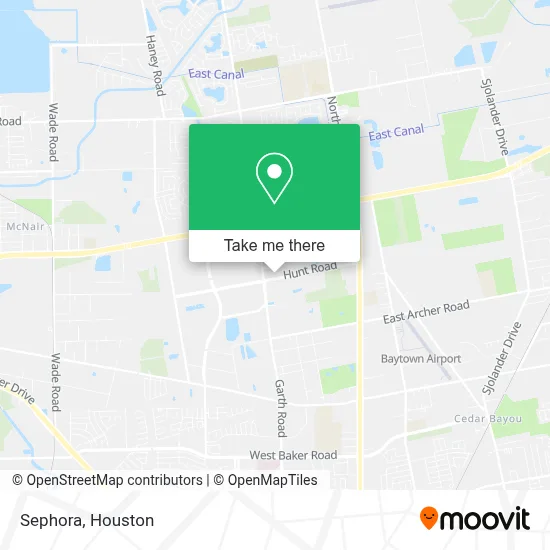 Sephora map