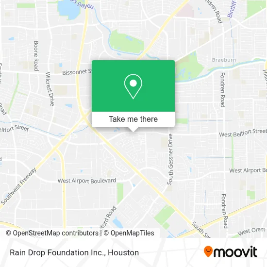 Rain Drop Foundation Inc. map