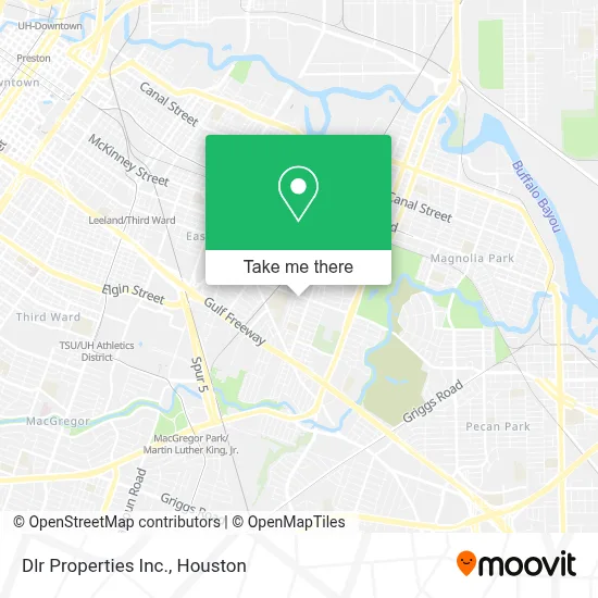 Dlr Properties Inc. map