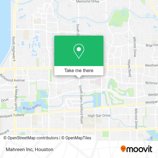 Mahreen Inc map